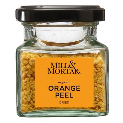 Écorce d'orange bio 30 g, Mill & Mortar