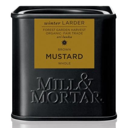 Graines de moutarde bio 50 g, entières, Mill & Mortar