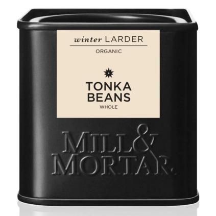 Fèves tonka bio 20 g, entières, Mill & Mortar