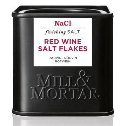 Sel de vin rouge 80 g, en flocons, Mill & Mortar