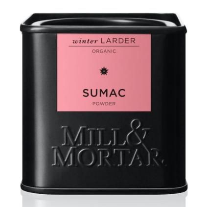 Sumac biologique 50 g, poudre, Mill & Mortar
