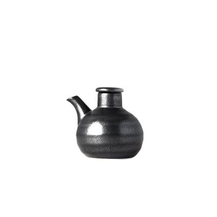 Pot à soja MODERN BLACK 150 ml, noir, MIJ