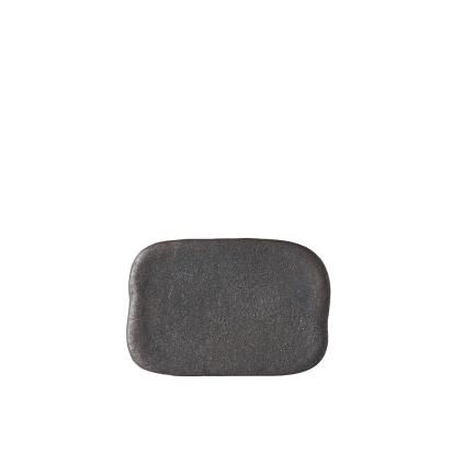 Assiette à tapas STONE SLAB 16 x 11 cm, MIJ