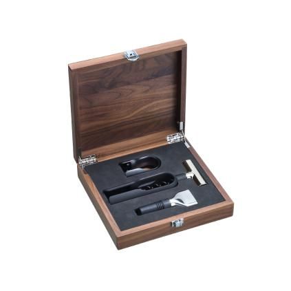 Set d'accessoires pour vin SOMMELIER BARIC , 3 pièces, coffret cadeau en bois, WMF