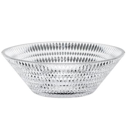 Bol de service ETHNO 27 cm, transparent, verre, Nachtmann