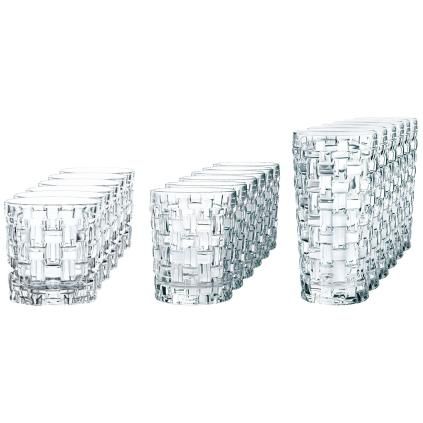 Verres BOSSA NOVA, set de 18, transparents, Nachtmann