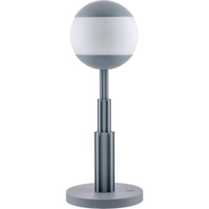 Lampe de table LED AR04 47 cm, gris, Alessi