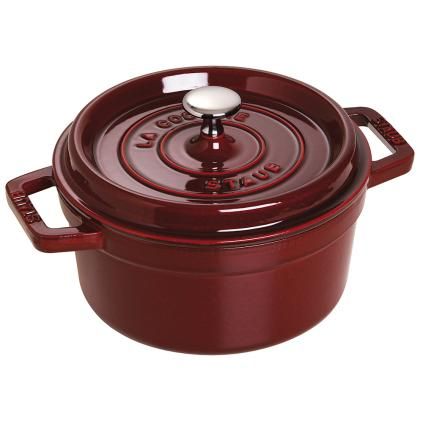 Marmite 22 cm, grenadine, fonte, Staub