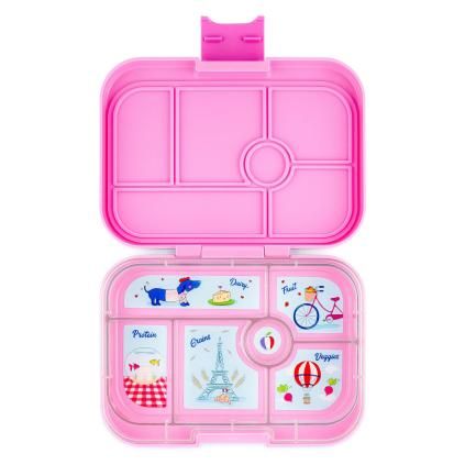 Boîte à bento ORIGINAL 6 fifi pink / Paris , 625 ml, Yumbox