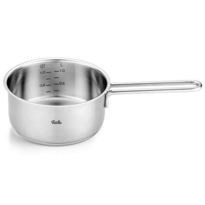 Casserole PURE 16 cm, argent, acier inoxydable, Fissler