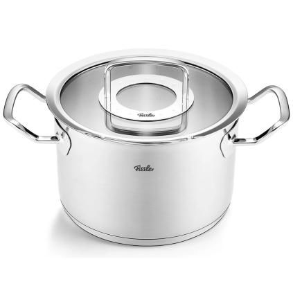Marmite ORIGINAL PROFI 20 cm, argent, acier inoxydable, Fissler