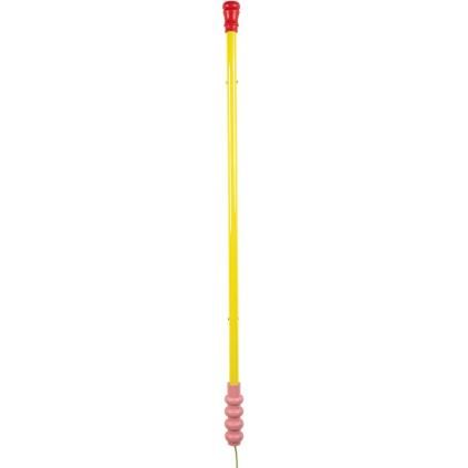 Décoration murale lumineuse SUPERLINEA 141,5 cm, jaune, bois/plastique, Seletti