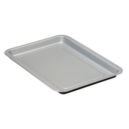 Plateau de cuisson SILVER ELEGANCE 37 x 32 cm, noir, acier, Guardini