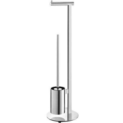 Butler de toilette SCALA 72 cm, poli, acier inoxydable, Zack