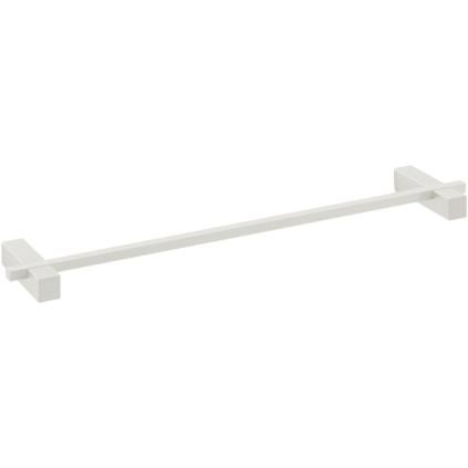 Porte-serviette CARVO 51 cm, blanc, acier inoxydable, Zack