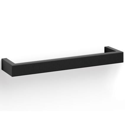 Porte-serviette LINEA 46 cm, noir, acier inoxydable, Zack
