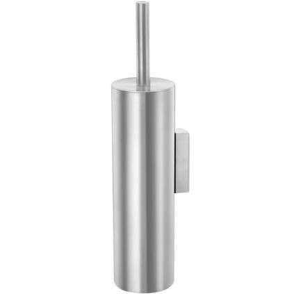 Brosse de toilette TUBO 40 cm, montage mural, mat, acier inoxydable, Zack