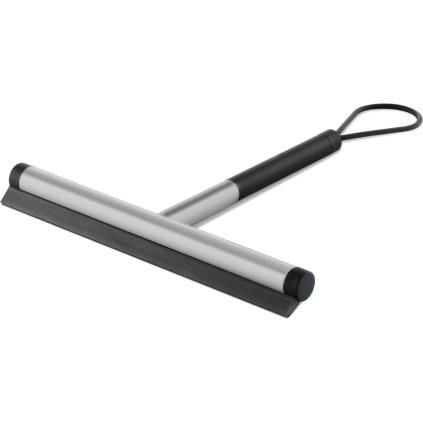 Raclette de douche JAZ 24 x 21 cm, mat, acier inoxydable, Zack