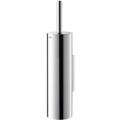 Brosse de toilette TUBO 40 cm, montage mural, poli, acier inoxydable, Zack