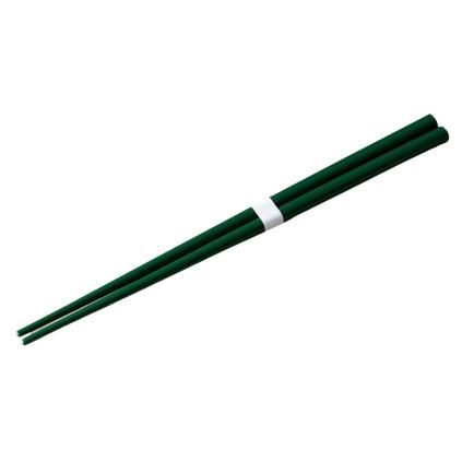 Baguettes 22,5 cm, vert, bambou, MIJ