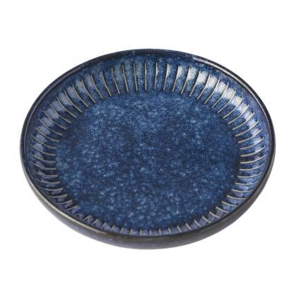Coupelle à sauce RIDGED INDIGO 20 ml, bleu, céramique, MIJ