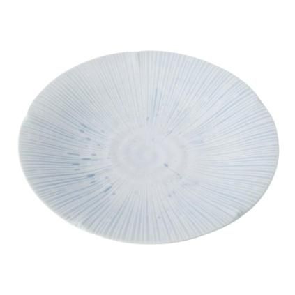 Assiette ICE BLUE 22 cm, bleue, MIJ