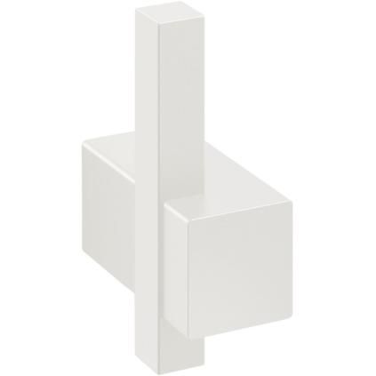 Crochet à serviette CARVO 6 cm, blanc, acier inoxydable, Zack