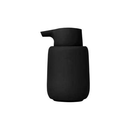 Distributeur de savon liquide SONO, noir, Blomus