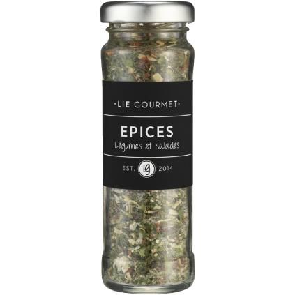 Mélange d'épices 66 g, légumes et salades, Lie Gourmet