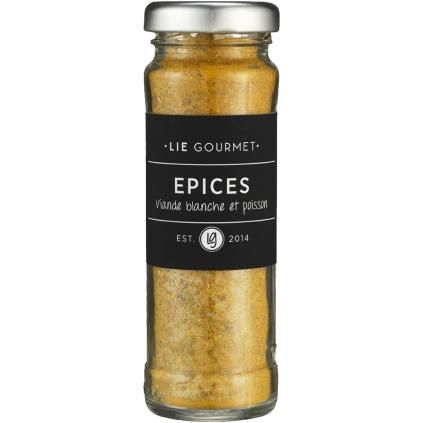 Mélange d'épices 105 g, viande blanche et poisson, Lie Gourmet