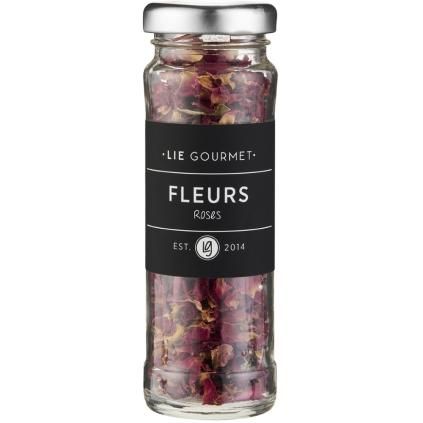 Fleurs séchées 6 g, pétales de rose, Lie Gourmet