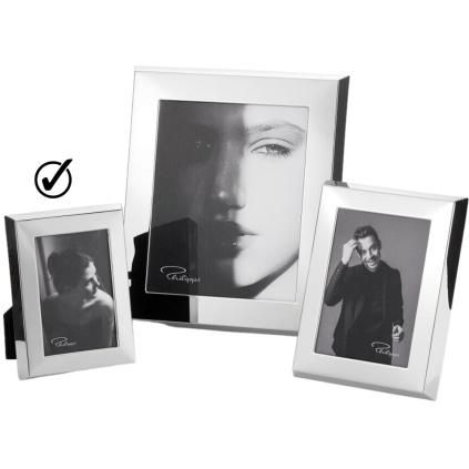 Cadre photo MODA 10 x 15 cm, argent, nickel, Philippi
