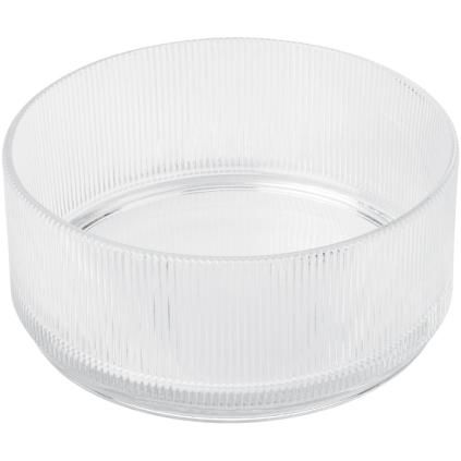 Bol de service PILASTRO 21 cm, transparent, en verre, Stelton