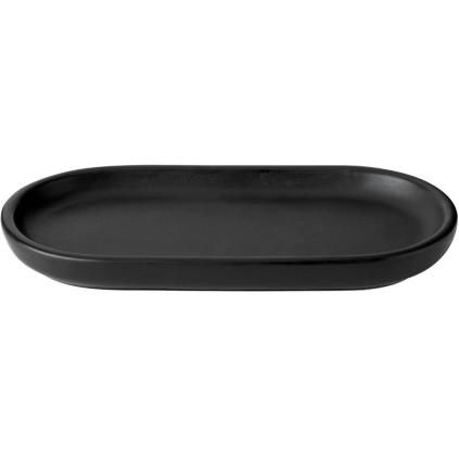 Vide poche FJORD 18 cm, noir, grès, Stelton