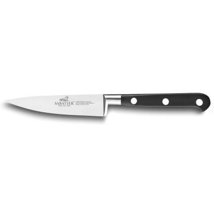 Couteau d'office IDÉAL 10 cm, rivets en acier inoxydable, noir, Lion Sabatier