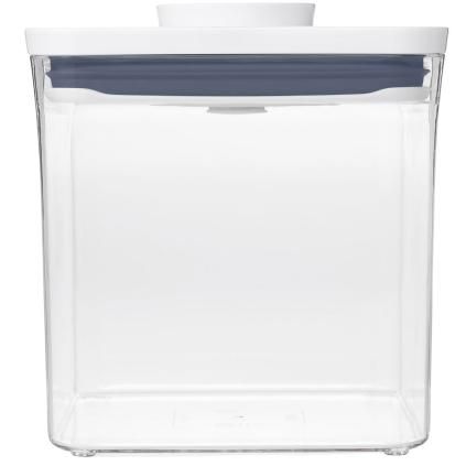 Bocal de rangement POP GOOD GRIPS 2,6 l, grand carré, plastique, OXO