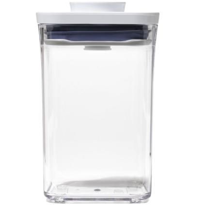 Bocal de rangement POP GOOD GRIPS 1,0 l, petit carré, plastique, OXO