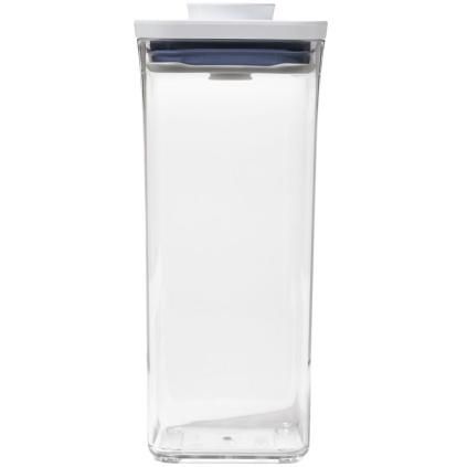 Bocal de rangement POP GOOD GRIPS 1,6 l, petit carré, plastique, OXO