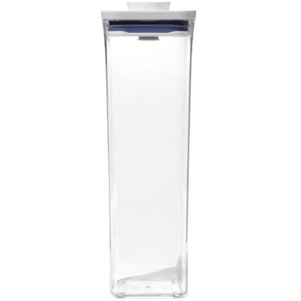 Bocal de rangement POP GOOD GRIPS 2,1 l, petit carré, plastique, OXO