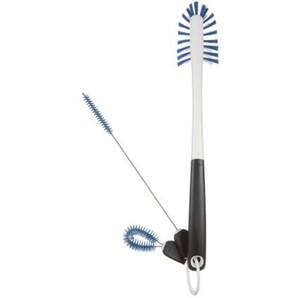 Set de nettoyage GOOD GRIPS, pour bouteilles d'eau, noir, plastique, OXO