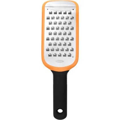 Râpe à gros grain GOOD GRIPS 28 cm, orange, plastique, OXO