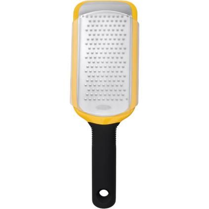 Râpe à grain moyen GOOD GRIPS 28 cm, orange, plastique, OXO