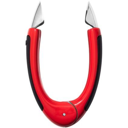 Équeuteur à fraises GOOD GRIPS 9 cm, rouge, plastique, OXO