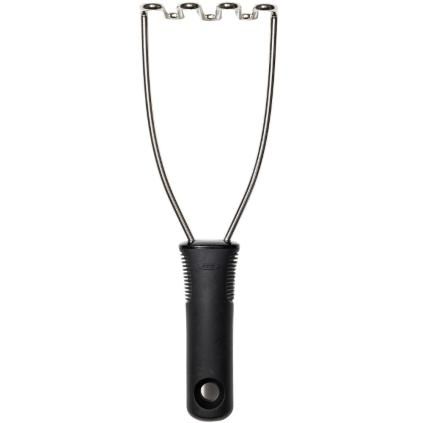 Presse-purée GOOD GRIPS 27 cm, noir, acier inoxydable, OXO