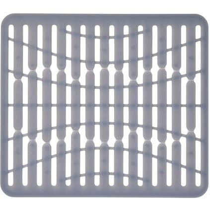 Tapis d'évier GOOD GRIPS 32 x 28 cm, gris, silicone, OXO
