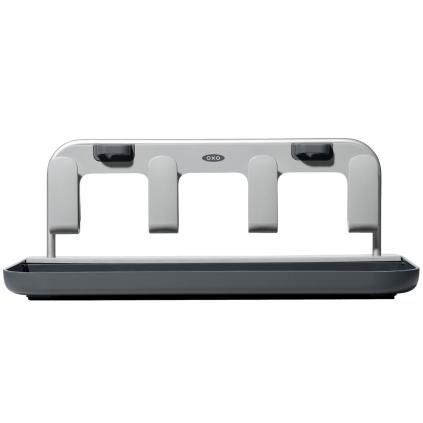 Egouttoir à vaisselle GOOD GRIPS 31 cm, gris, plastique, OXO