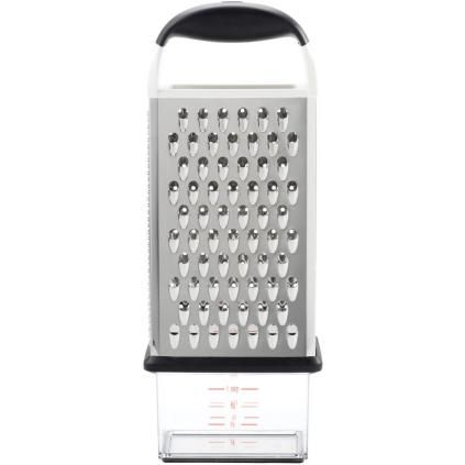 Râpe pyramide GOOD GRIPS 28 cm, noir, acier inoxydable, OXO