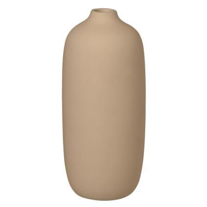 Vase CEOLA Blomus beige 18 cm