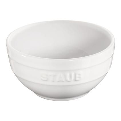 Bol 400 ml, blanc, céramique, Staub