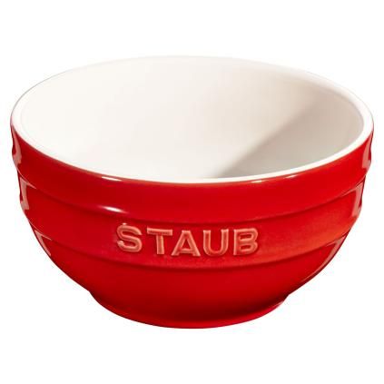 Bol 700 ml, rouge, céramique, Staub